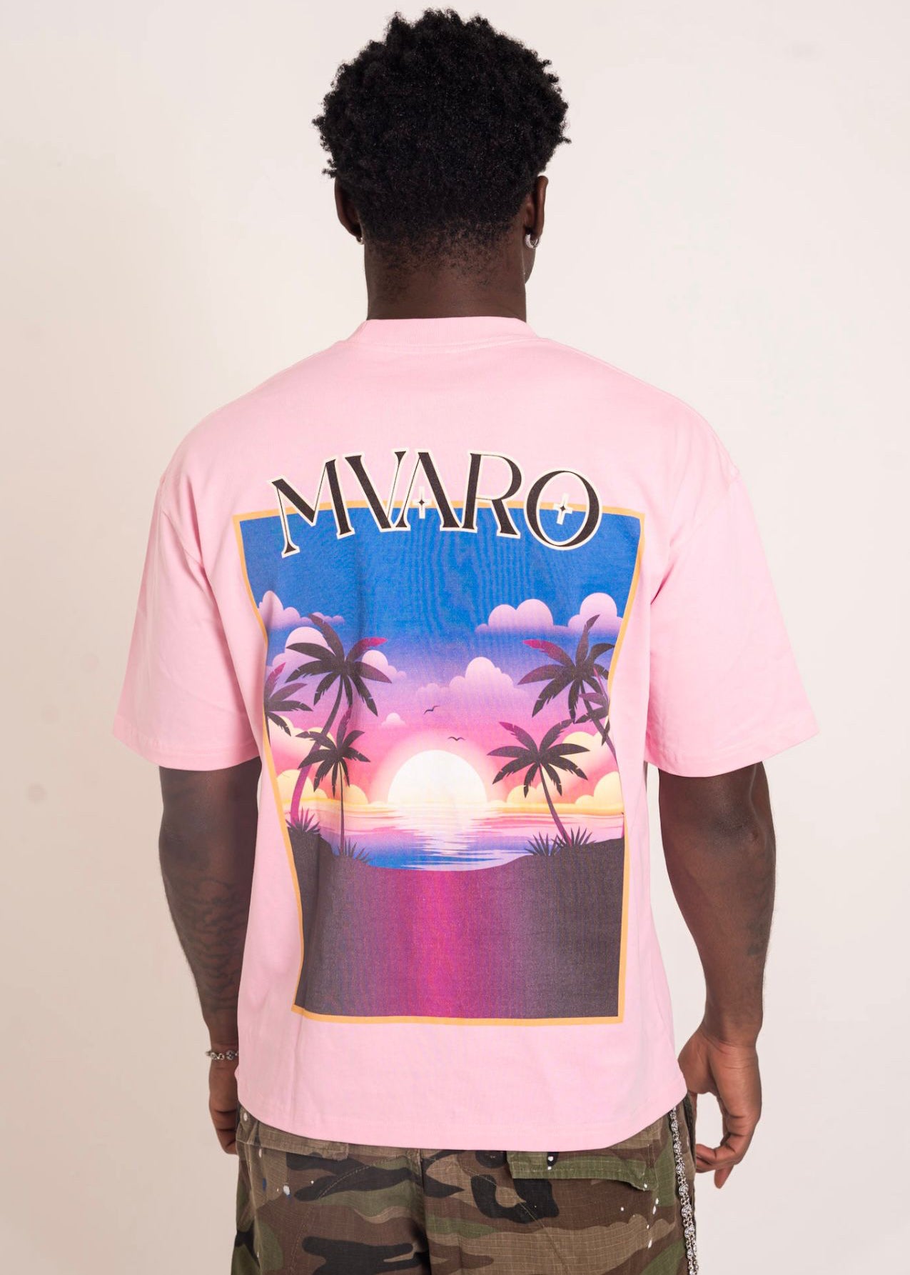 MVARO PALM BEACH TEE - Pink