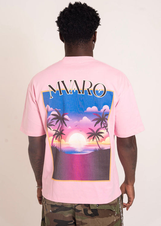 MVARO PALM BEACH TEE - Pink